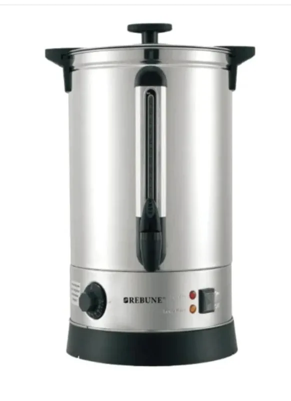 Rebune Electric Water Urn 20L Stainless Steel Tea Urn Water Boiler with Tap 2500W