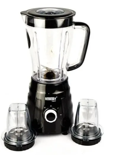 Redberry RB-133 3-in-1 Blender – Multi-Functional 1.5L High-Speed Kitchen Blender for Smoothies, Juices & Grinding