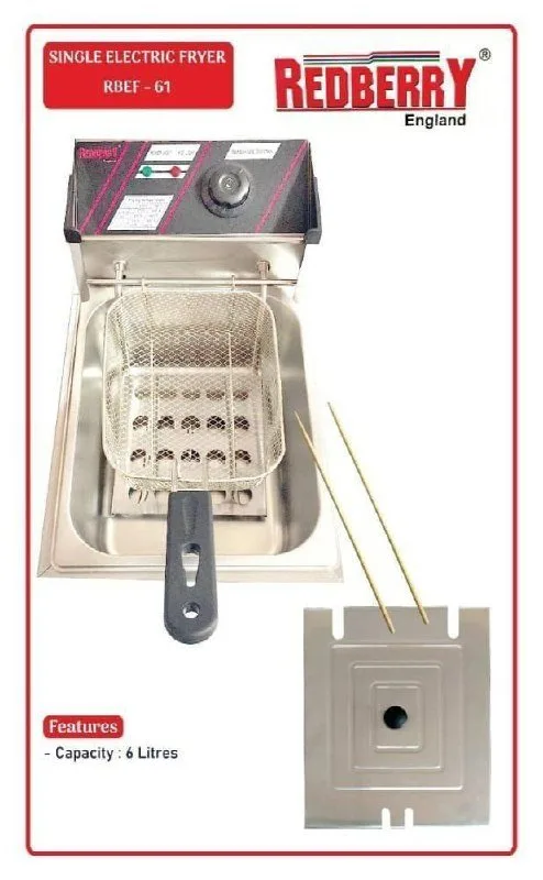 Redberry Single Deep Fryer