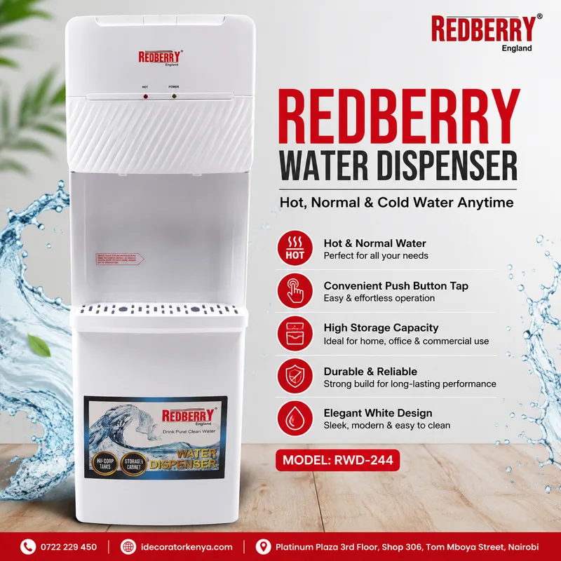 Redberry Water Dispenser Hot & Normal RWD-244