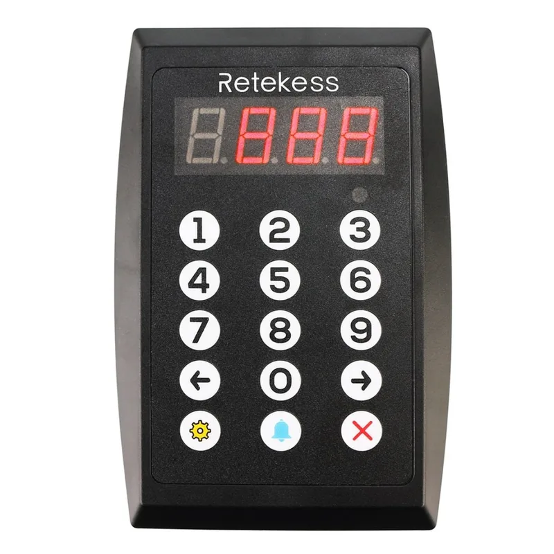 Retekess TD101 Wireless Keyboard Call Button Transmitter