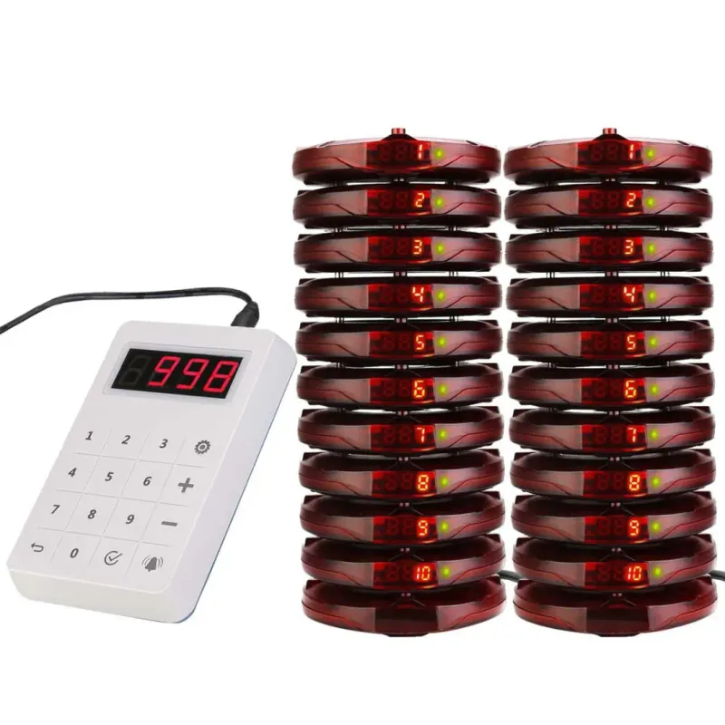 Retekess TD158 Wireless Guest Paging System - Efficient and Cost-effective Paging Solution