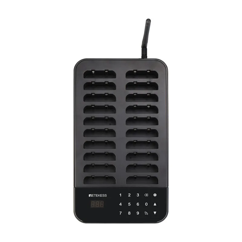 Retekess TD173 Restaurant Guest Pager Service System Charging Base