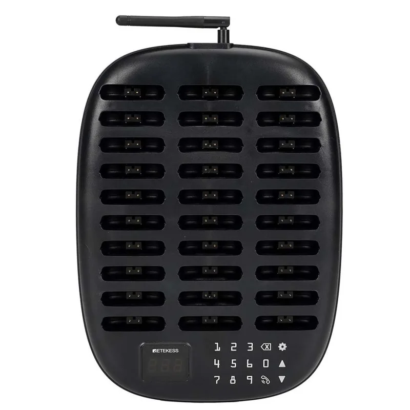 Retekess TD175P Large-Capacity Restaurant Paging System Charging Base