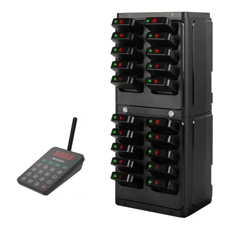 Retekess TD177 Matrices Wireless Pager System for Restaurants,Food Truck, Cafes,Bars Comprehensive Upgrade Paging Systems