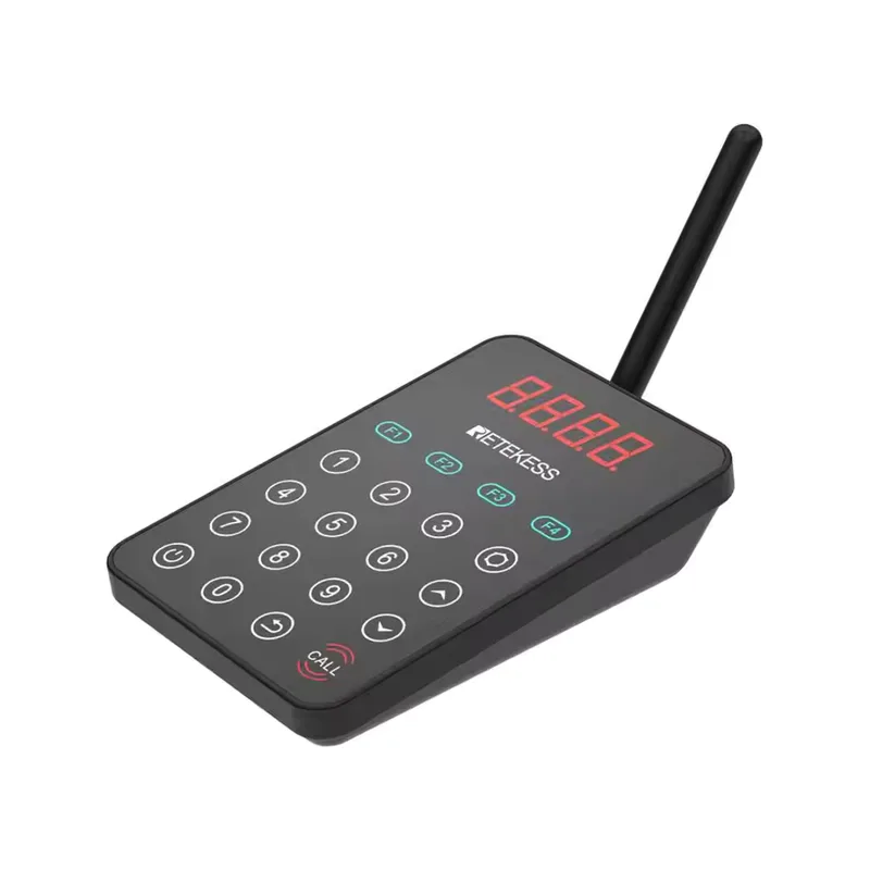 Retekess Keyboard Transmitter for TD177 Matrices Paging System