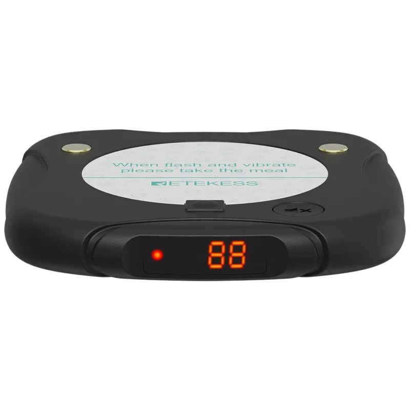 TD186 Wireless Restaurant Callers Coaster Pager, Buzzers, Beepers, Restaurant Mini Pagers