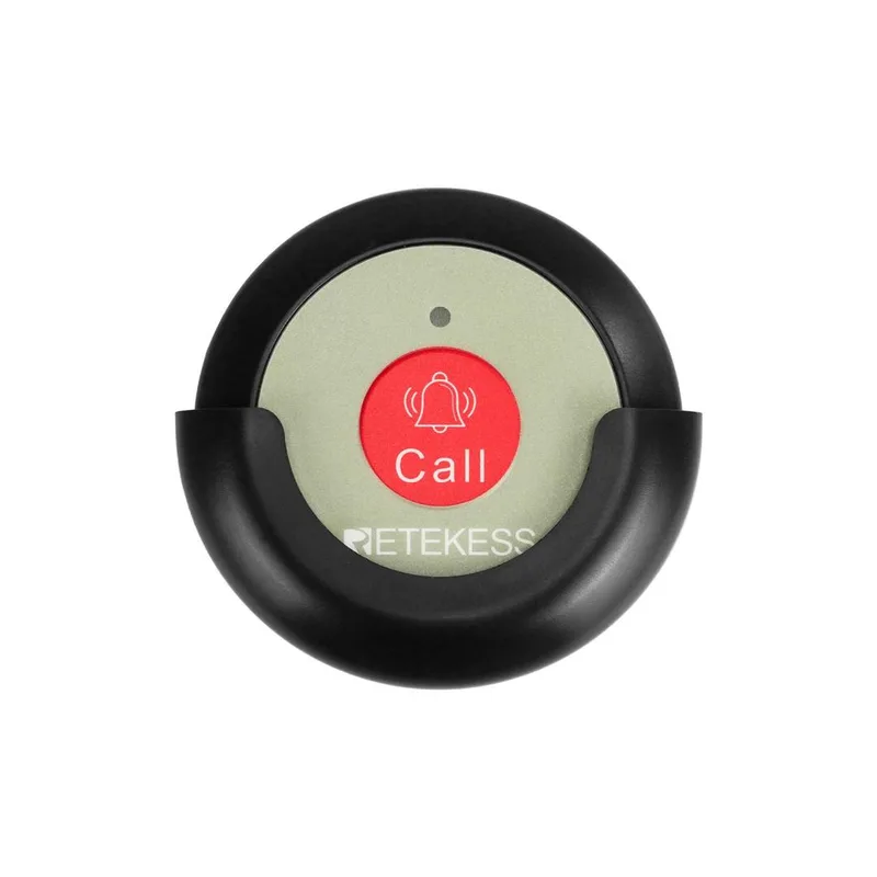 Retekess TH009 IP67 Waterproof Single Key Call Button for Hospital, Clinc, Nursing Home, Factory