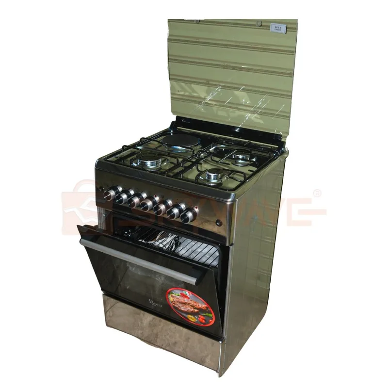 ROCH Standing Cooker 60x60cm with 3 Gas and 1 Electric Plate
