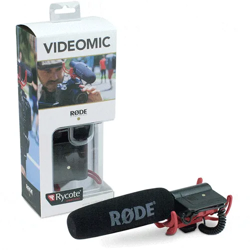 Rode VideoMic Camera-Mount Shot gun microphone