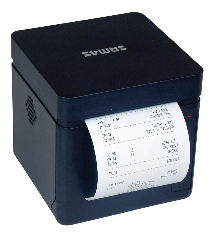 SAM4s GCUBE Thermal Receipt Printer – Black, USB, Serial & Ethernet