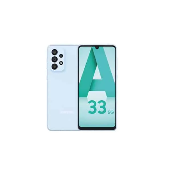 Samsung Galaxy A33 5G 6GB RAM 128GB ROM 6.4inch Super AMOLED Display 48MP Quad Camera Android 12 One UI 4.1 Fast charging 25W Li-Po 5000 mAh non-remov