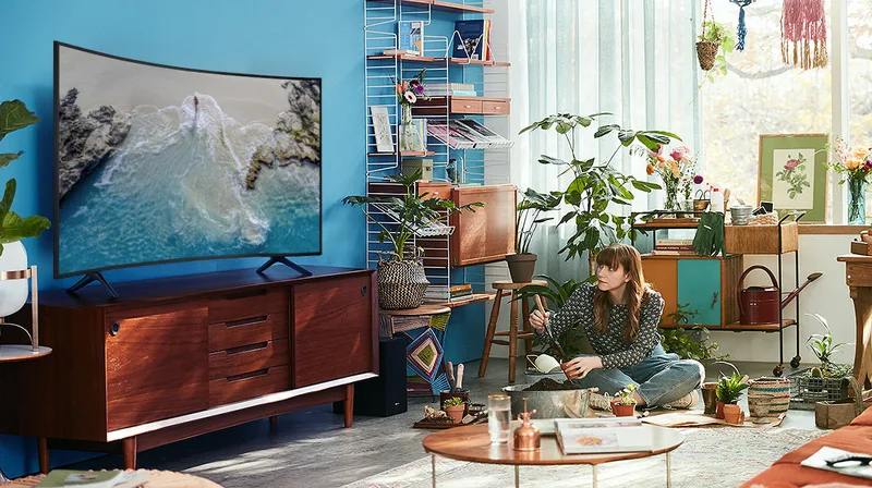 Samsung 65 Inch Curved Panel 4K UHD Smart HDR TV (65TU83000)