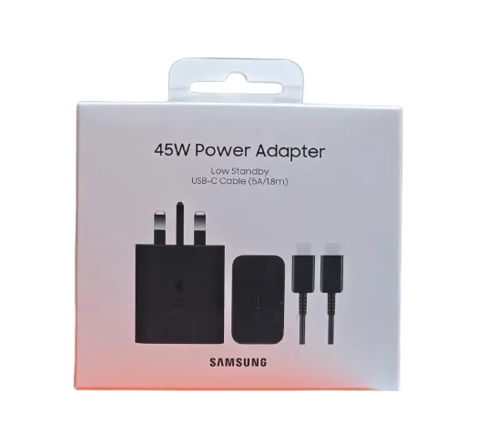 Samsung 45W Power Adapter Low standby USB-C Cable
