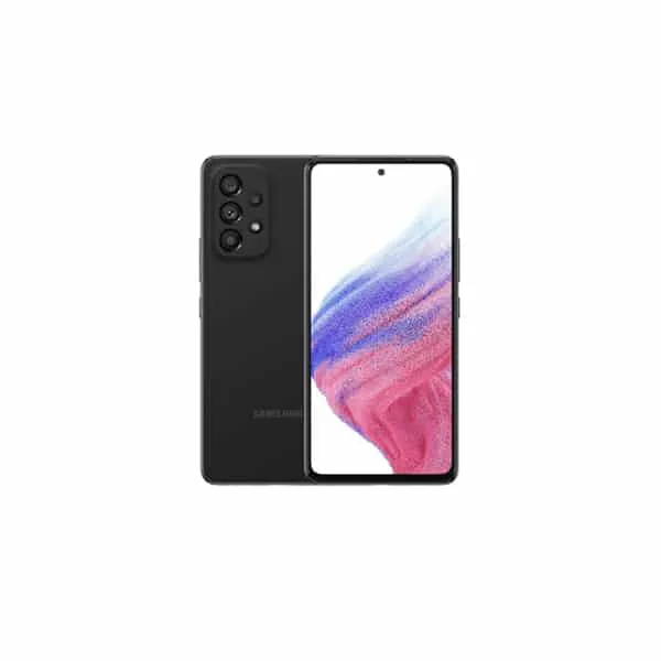 Samsung Galaxy A53 5G 8GB RAM 128GB ROM 6.5″ Super AMOLED Display 64MP Quad Camera Android 12 One UI 4.1 Fast charging 25W Li-Po 5000 mAh non-removabl