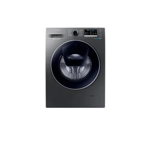 Samsung Washing Machine Front Load, 8KG, Add Wash – Silver