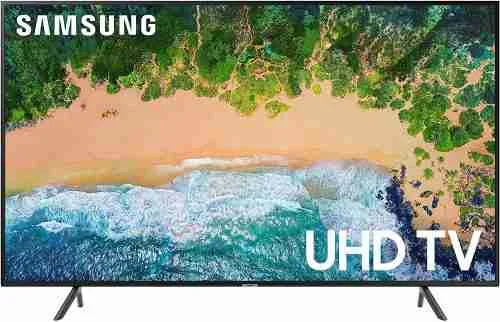 Samsung UN75NU7100FXZA Flat 75″ 4K UHD 7 Series Smart LED TV