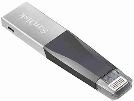 SanDisk iXpand Flash Drive 32GB – USB for iPhone. SDIX30C-032G-GN6NN