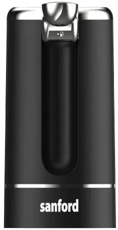 Sanford SF1801BWD Rechargeable Automatic Water Dispenser – 1200mAh battery, one-touch operation, USB charging, and universal bottle compatibility for
