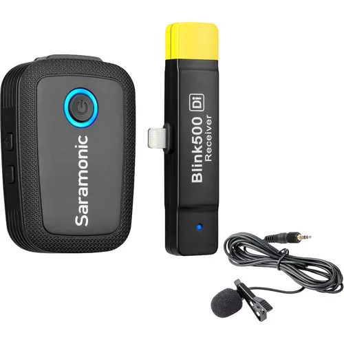 Saramonic Blink 500 B3 Digital Wireless Omni Lavalier Microphone (Lightning iOS Devices 2.4 GHz)