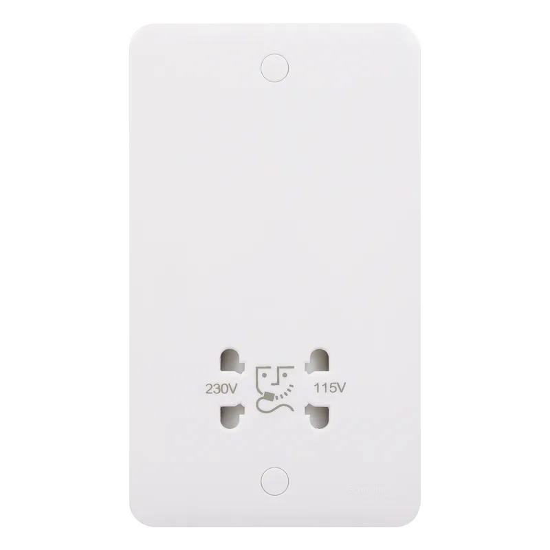 Shaver Socket 115-240V White Lisse (GGBL7090S) Schneider