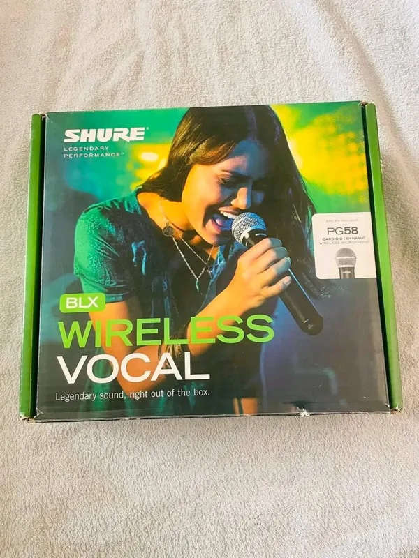 Shure BLX24 PG58 Wireless Microphone