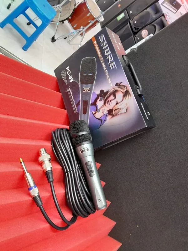 Shure PG-89 Professional Dynamic Microphone | High-Fidelity Vocal Mic