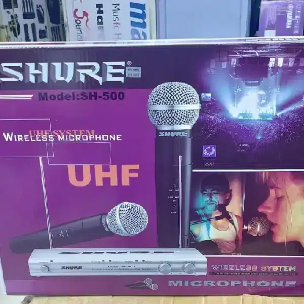 Shure SH 500 Wireless Microphone