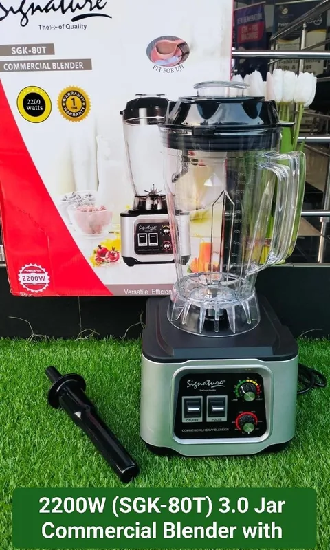 Signature 3 ltr Commercial Blender with Jar-SGK-80T