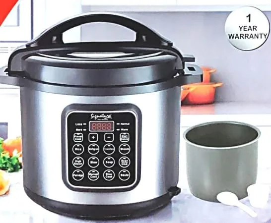 Signature Electric Pressure Cooker 12L
