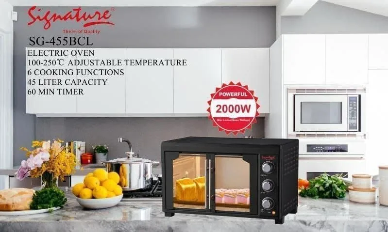 Signature 45L electric oven -SG-455BCL