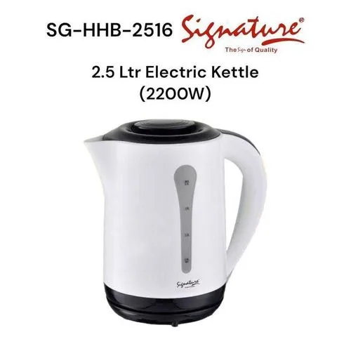 SIGNATURE 2200W 2.5 Ltr Electric Kettle