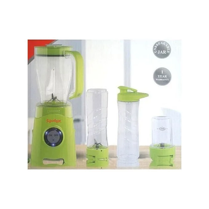 Signature 4 In 1 Blender With Grinder 1.25L