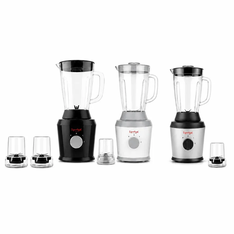 Signature 3 in 1 Super Blender / Electric Blender with Grinder & Chopper