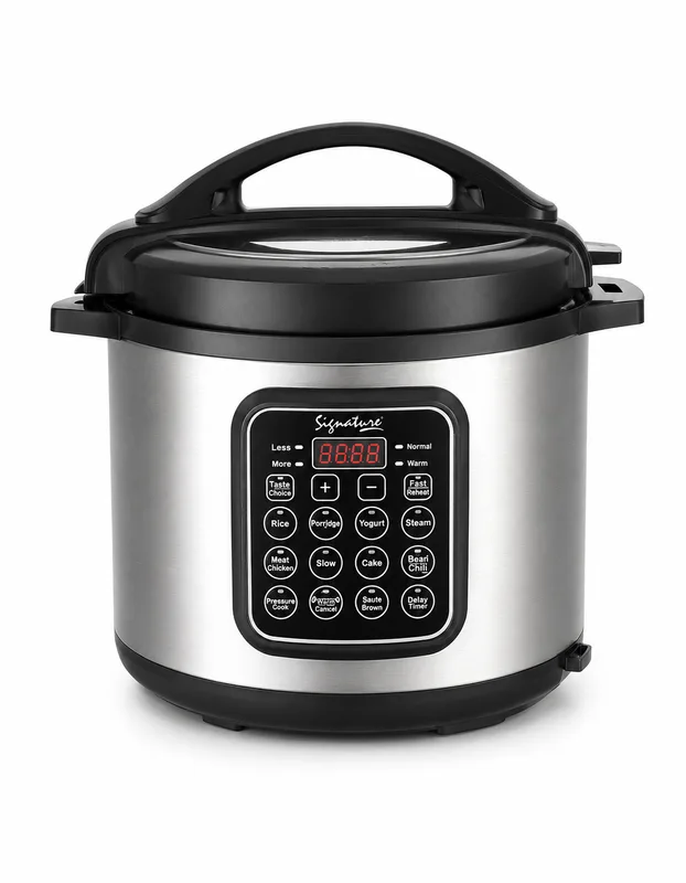 Signature 6.0 Ltr Electric Pressure Cooker (1000W)