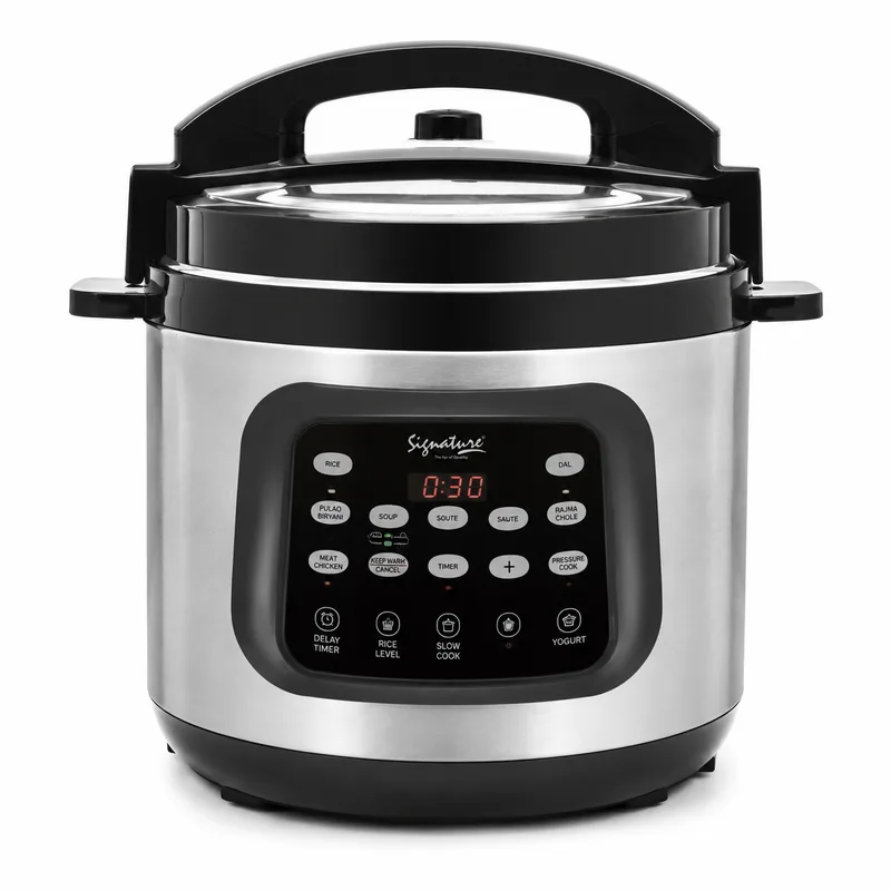 Signature 8.0 Ltr Digital Smart Pressure Cooker (1300W)