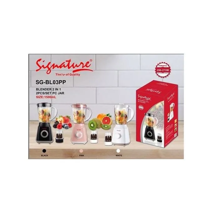 Signature Blender 2 In 1 With Grinder