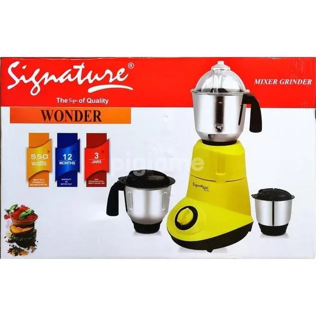 signature Wonder mixer Grinder (550W)