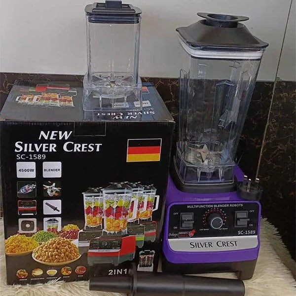 Silver Crest Commercial Blender-purple