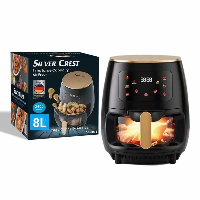 Silver Crest Digital Air Fryer — 8 Litre
