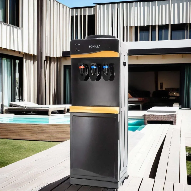 Sonar Hot, Cold, and Normal Water Dispenser – Black