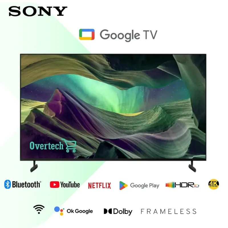 Sony X85L 85 Inch Smart TV 4K UHD HDR10 100Hz Bluetooth Bravia X1 Google TV (85X85L)