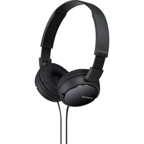 Sony MDR-ZX110AP On-Ear Headphones with Microphone