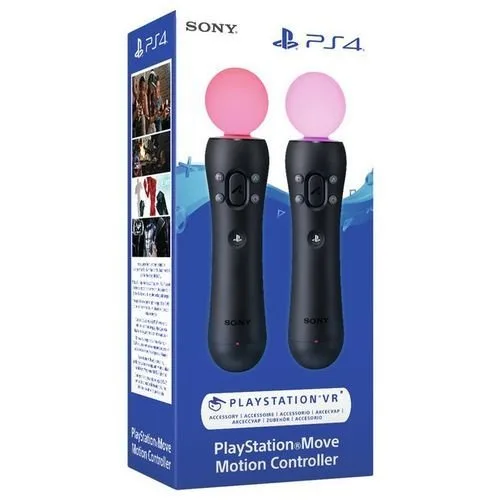 Sony PLAYSTATION VR MOVE MOTION CONTROLLERS TWIN