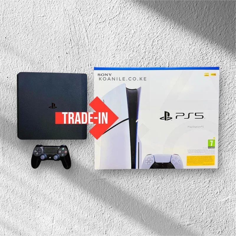 Sony PS4 Slim Tradein to PS5 Slim TradeUp