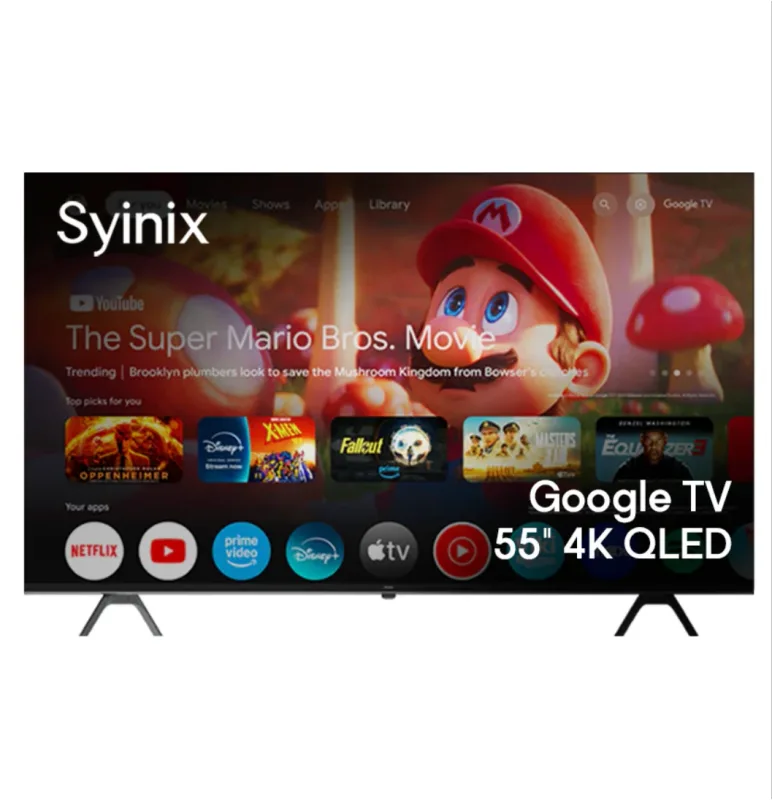 Syinix 55 Inch Google TV 4K QLED – 55U61G