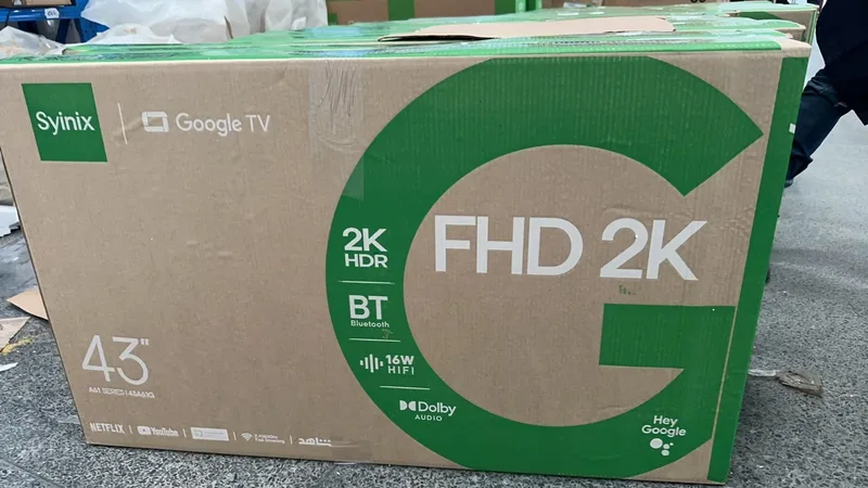 Syinix google tv43