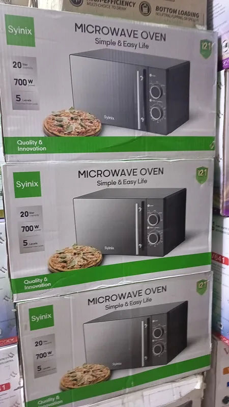 Synix 20L microwave Manual Controls