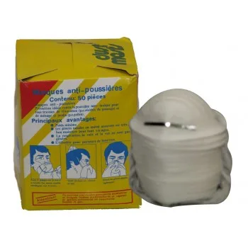 Taiwan/Grade A Disposable Dust Mask Packet of 50 Pieces