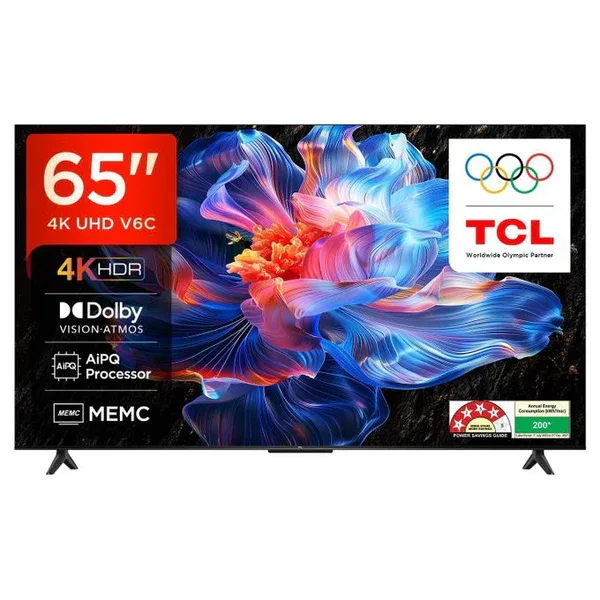 TCL V6C 65 Inch Direct LED 4K HDR Smart TV